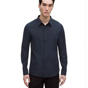 Lululemon Airing Easy Long-Sleeve Shirt True Navy